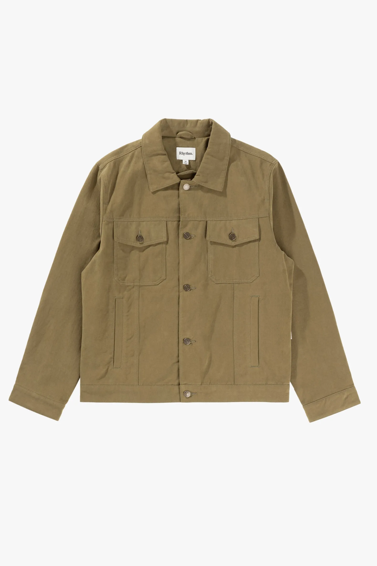 Brushed Twill Trucker Olive