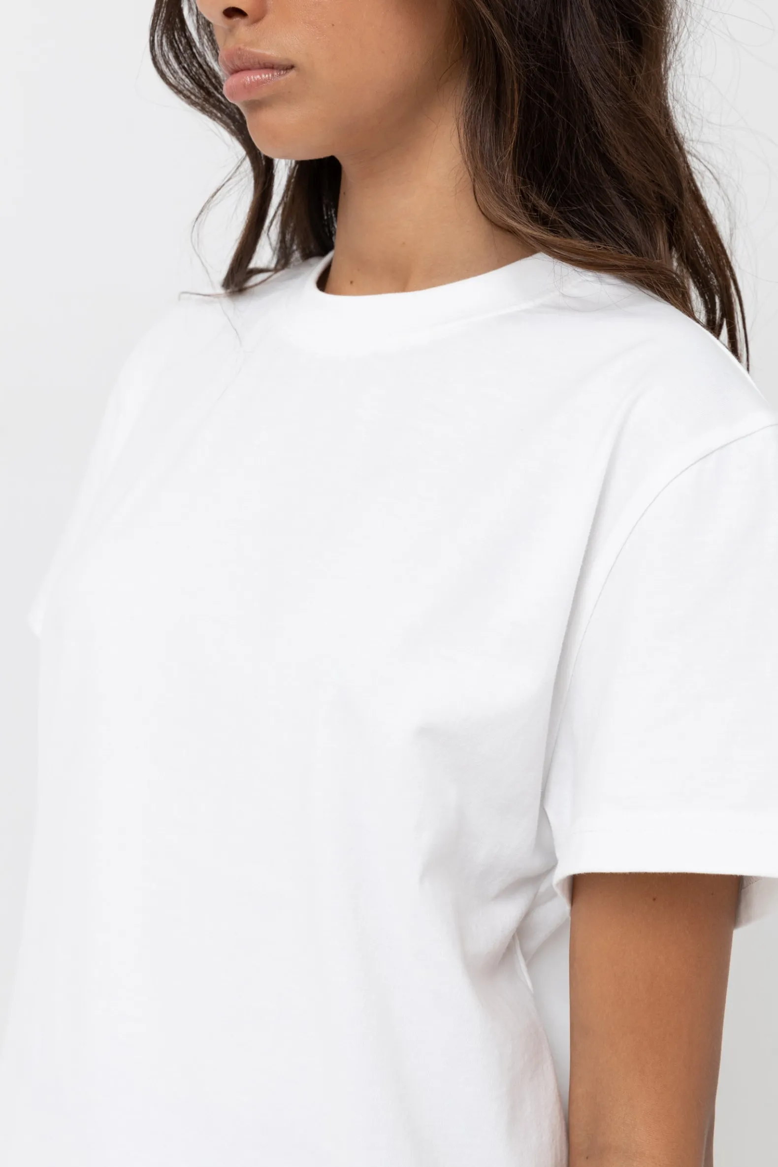 Classic Band Tee White