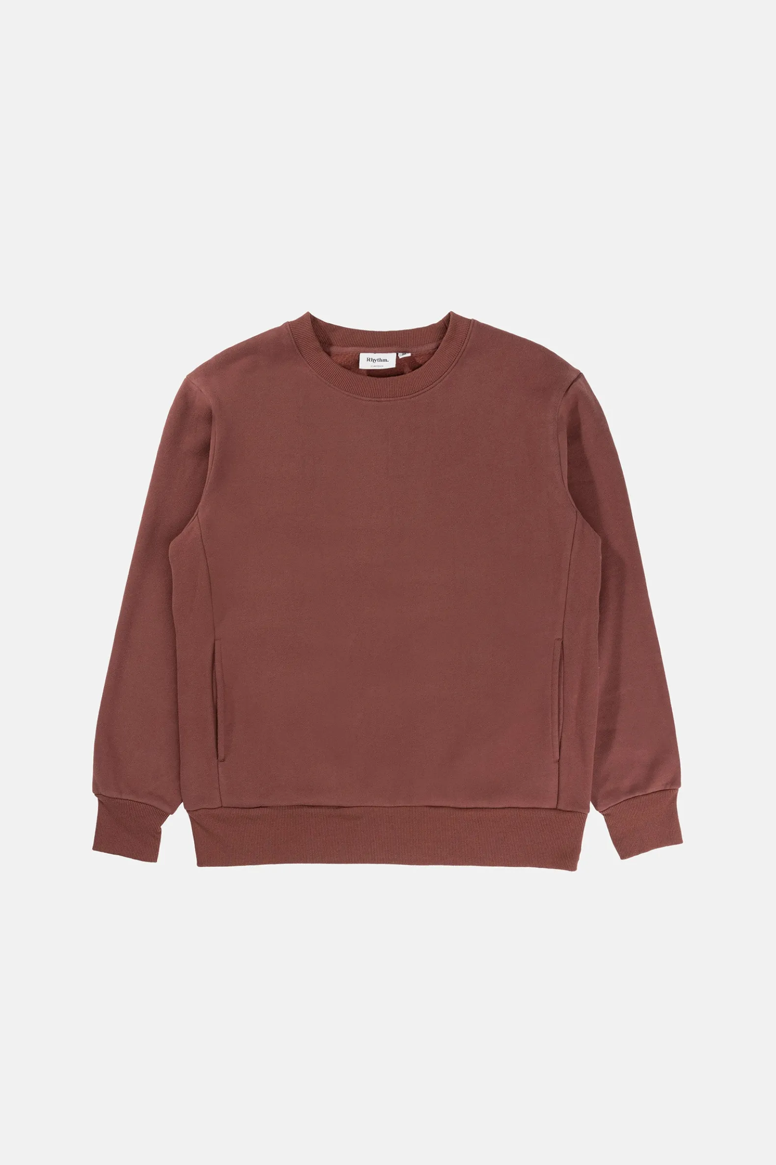 Classic Fleece Crew Merlot