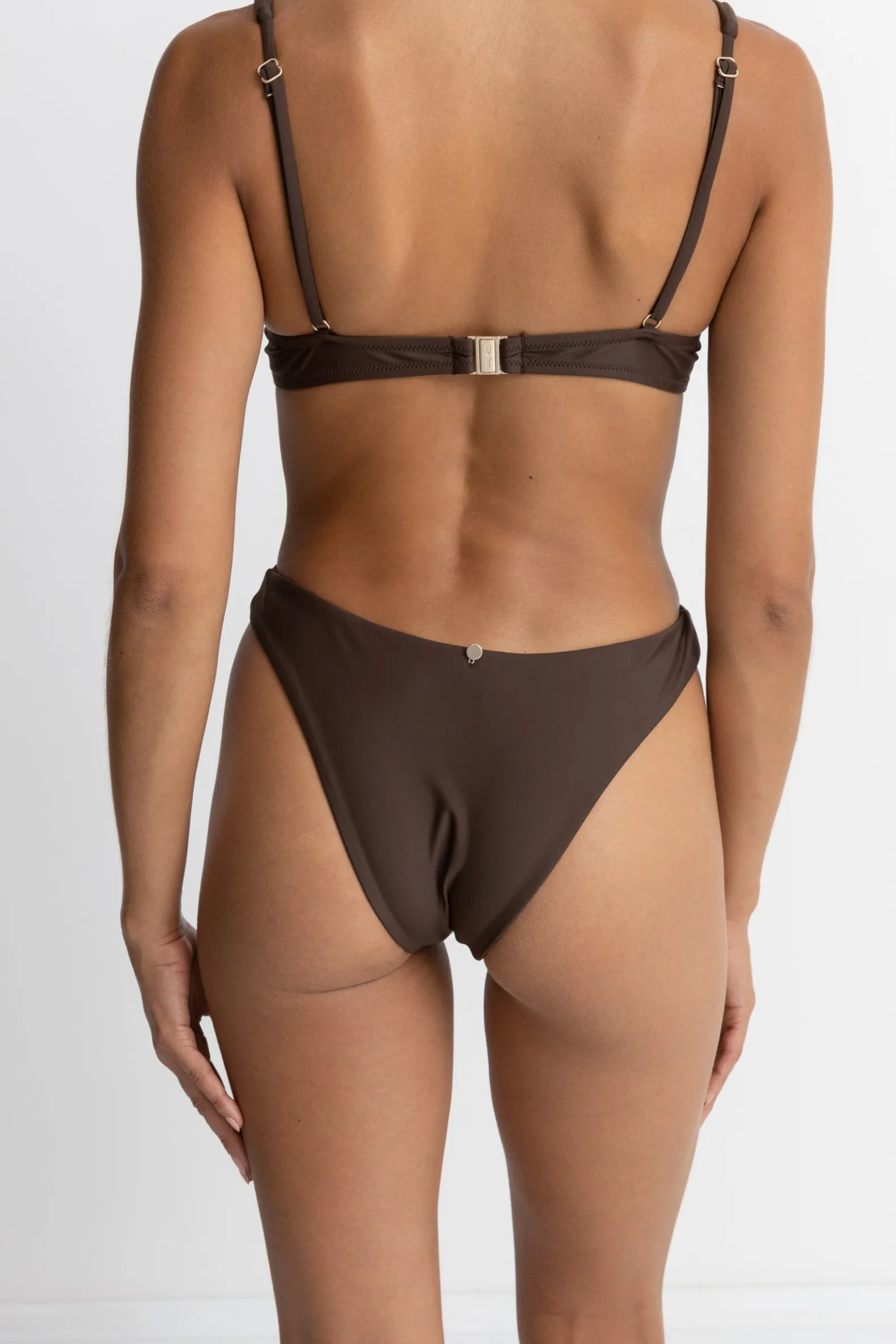 Classic Hi Cut Pant Chocolate