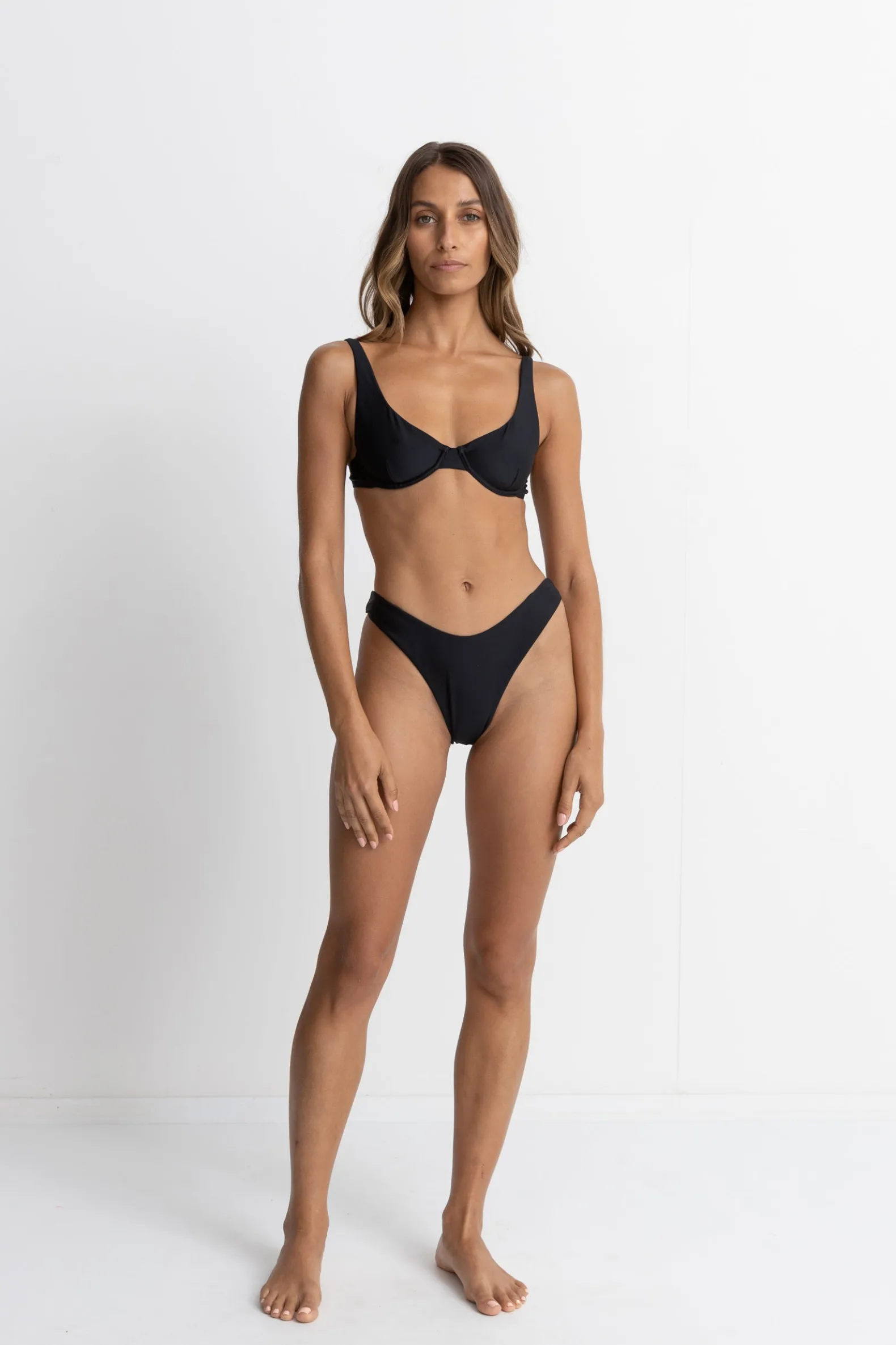 Classic Hi Cut Pant Black