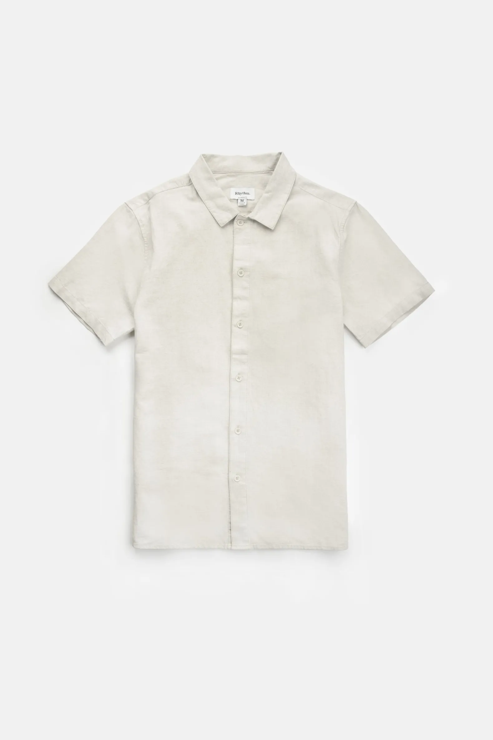 Classic Linen Ss Shirt Sand