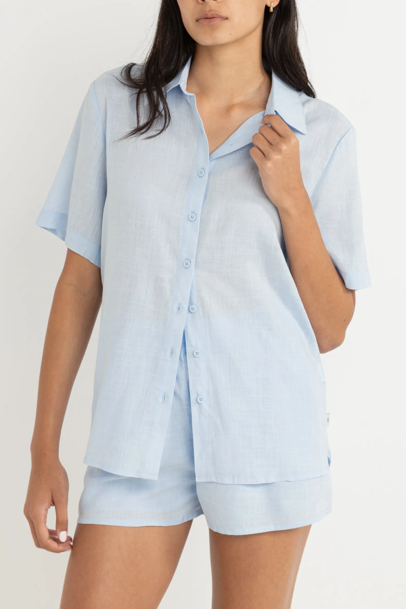 Classic Lounge Shirt Blue