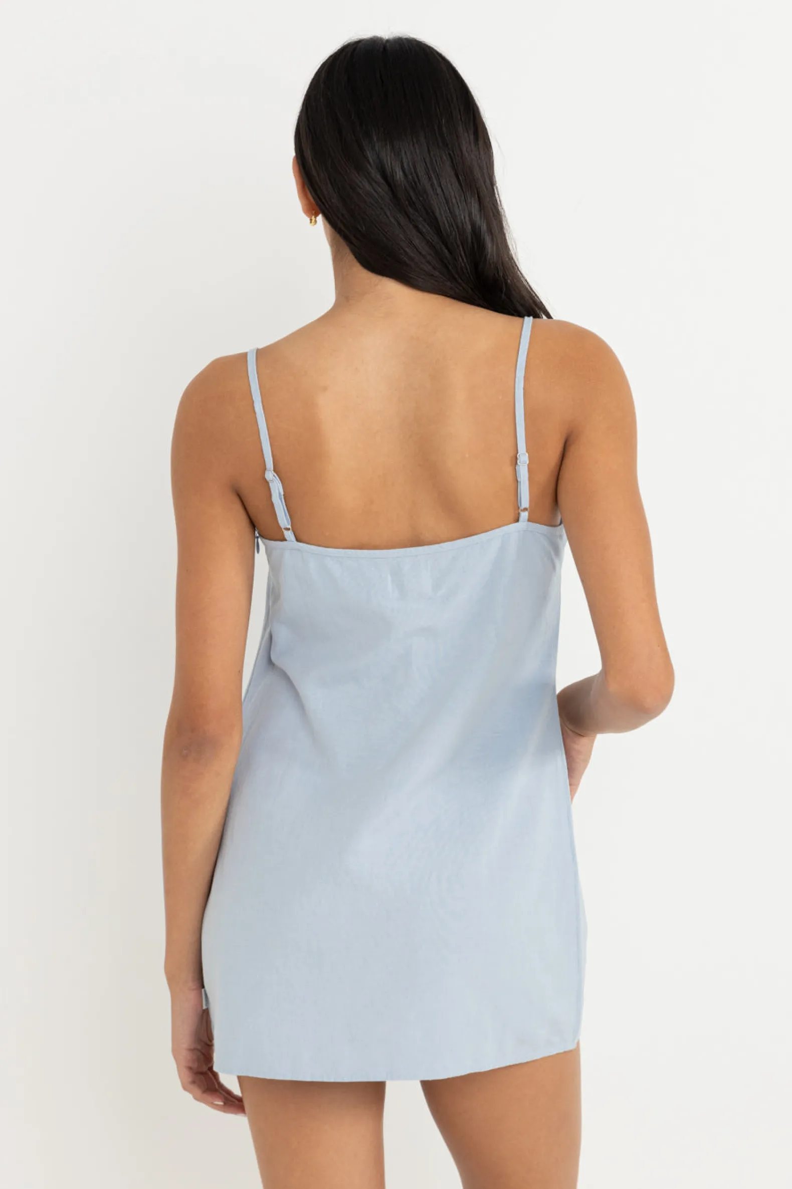 Classic Slip Dress Blue