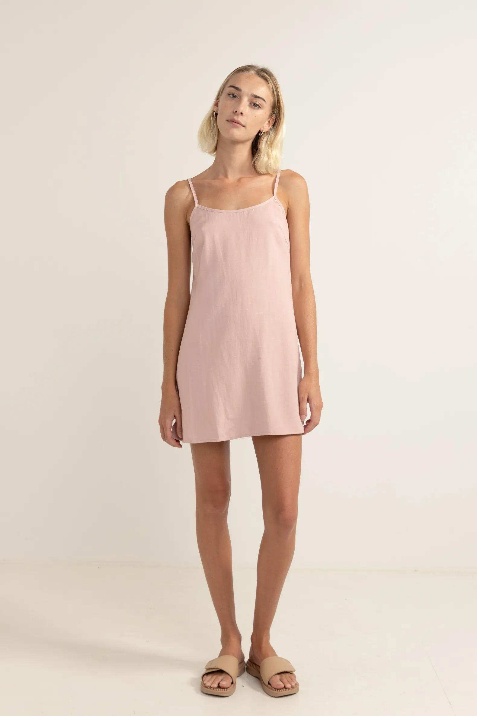 Classic Slip Dress Rose