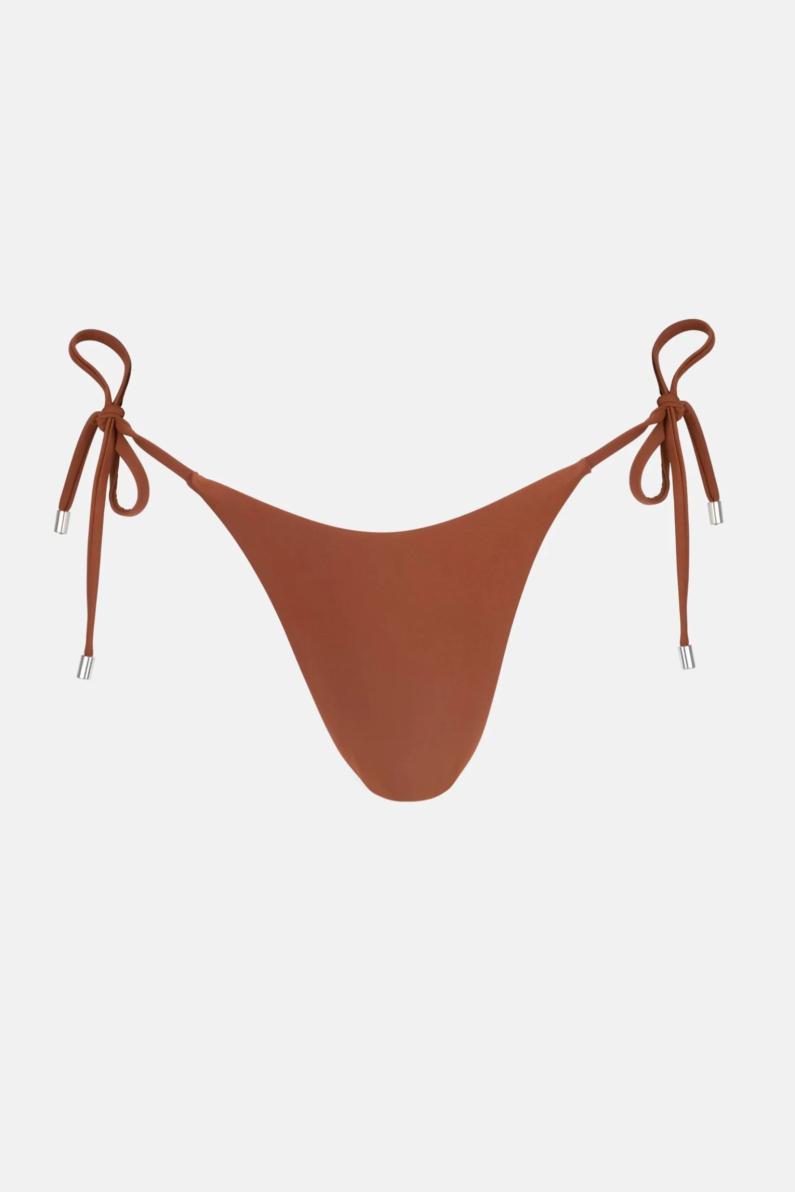 Classic Tie Side Hi Cut Pant Rust