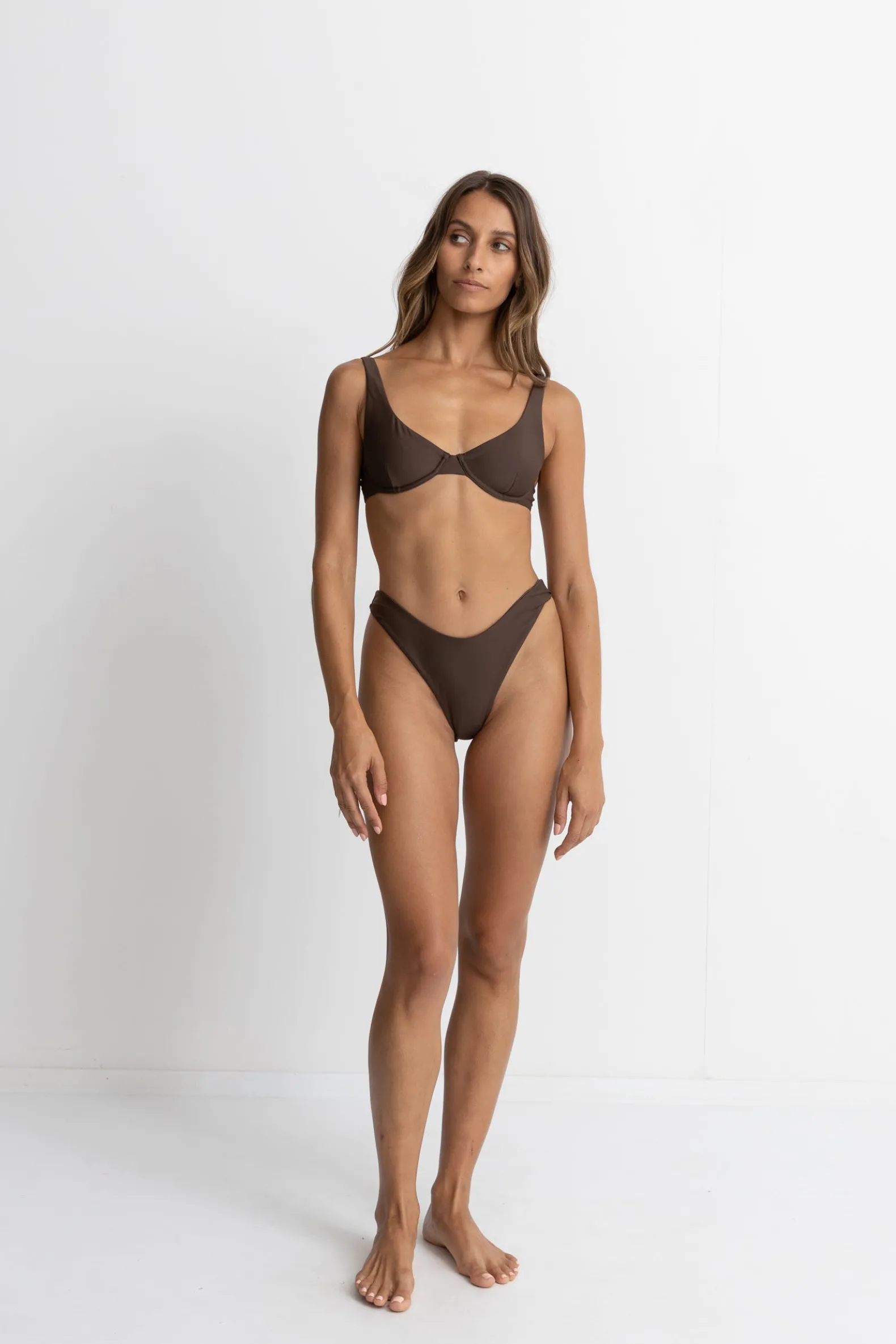 Classic Underwire Top Chocolate