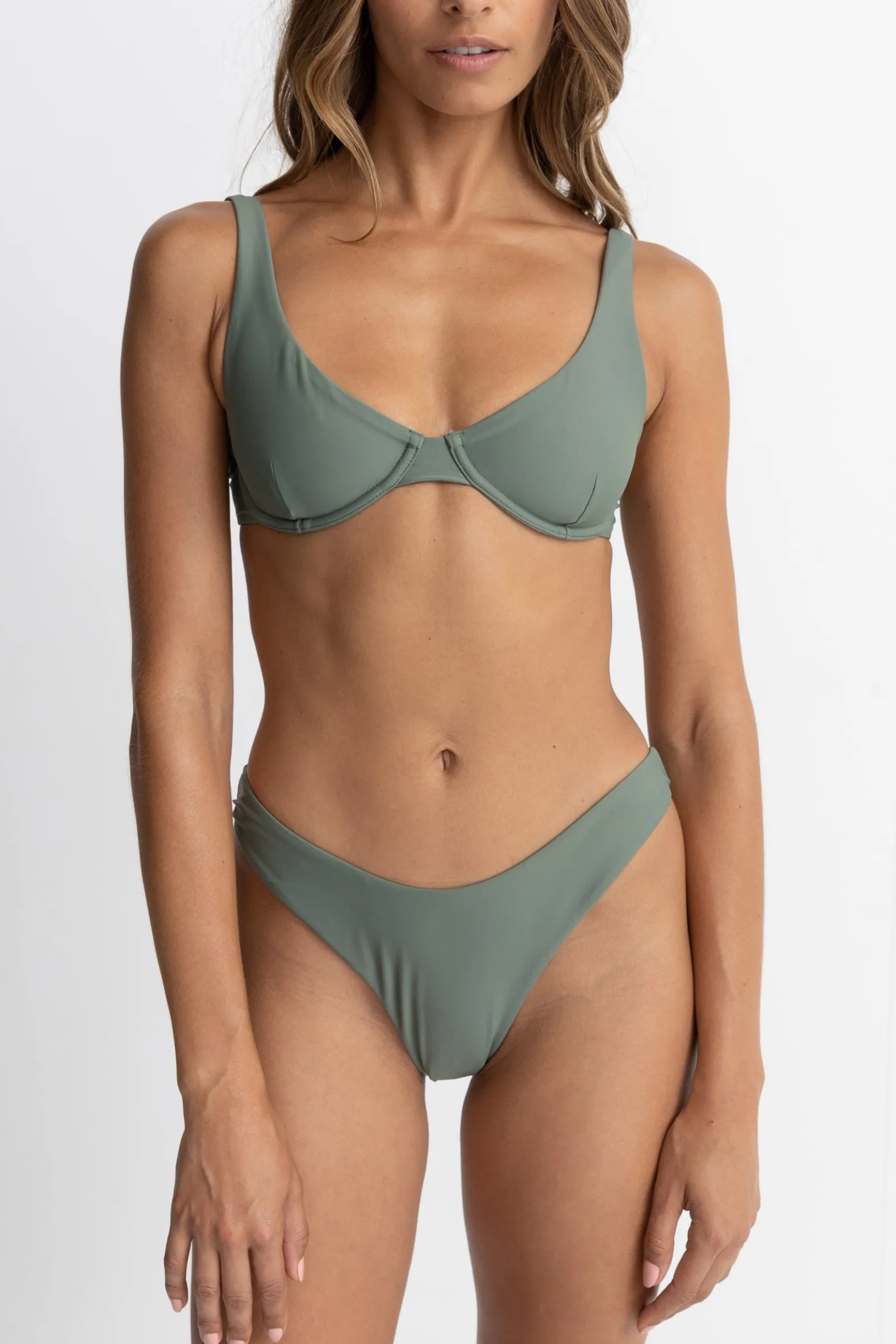 Classic Underwire Top Olive