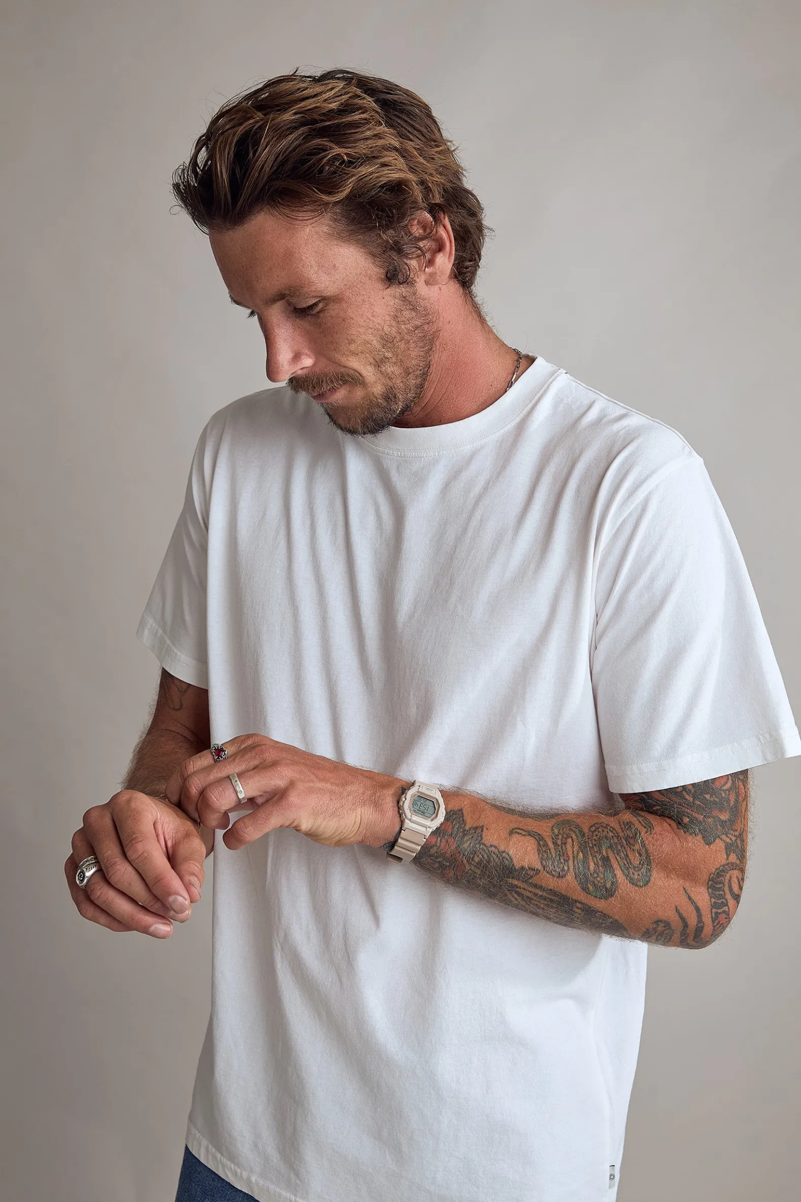 Classic Vintage Tee Vintage White