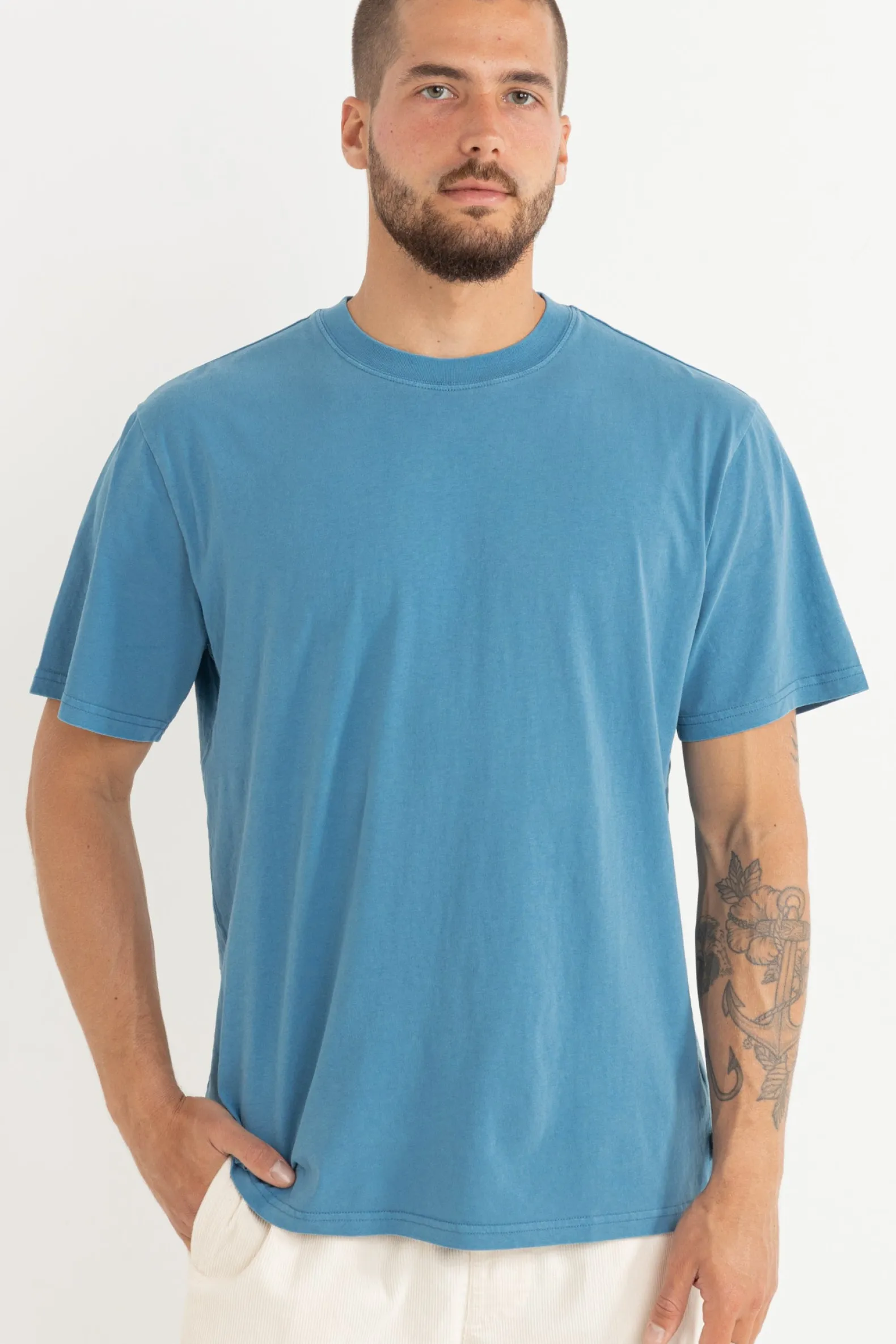Classic Vintage Tee Mineral Blue
