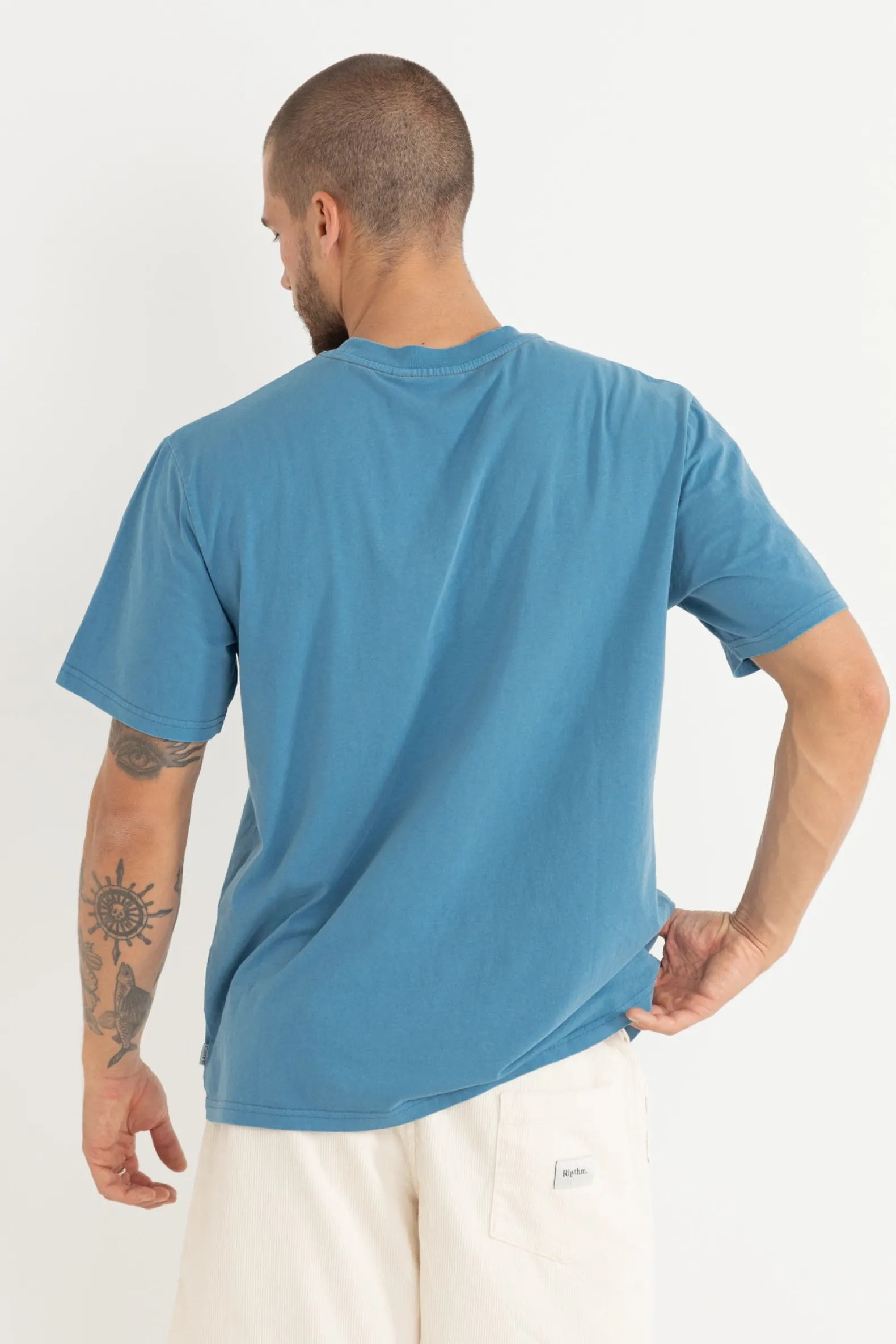 Classic Vintage Tee Mineral Blue