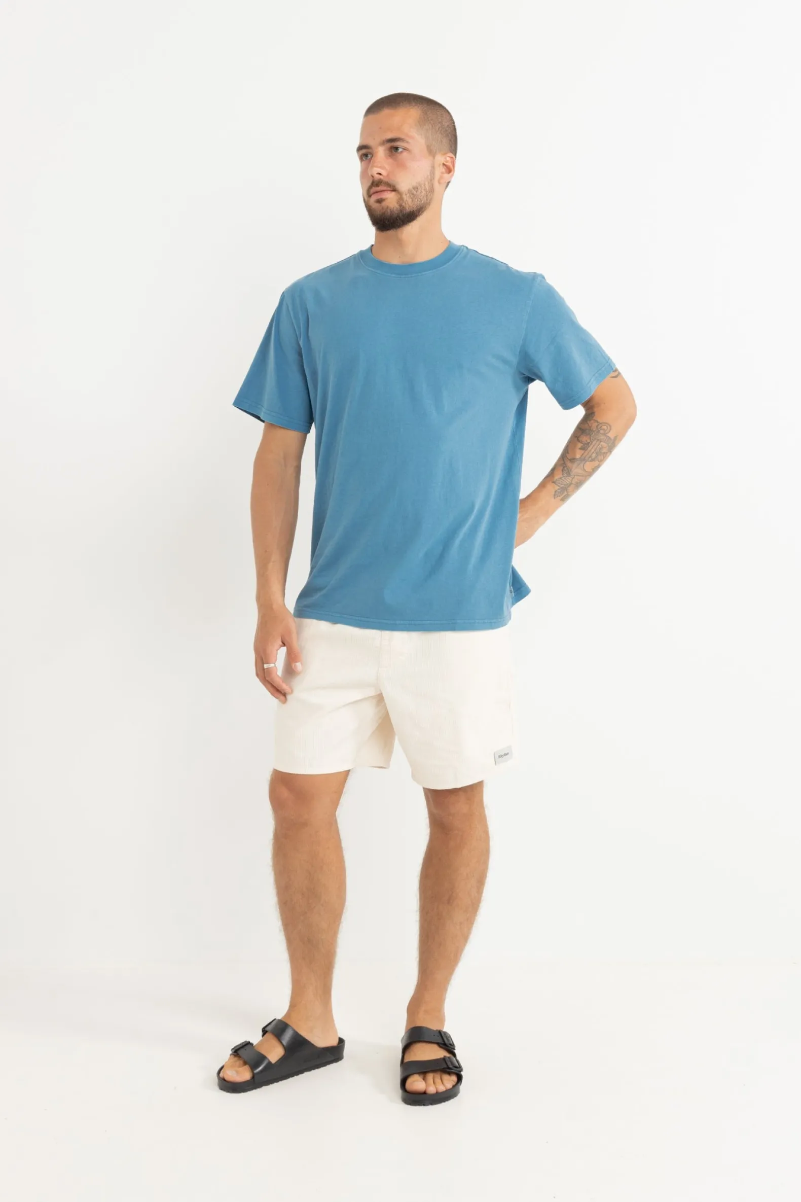 Classic Vintage Tee Mineral Blue