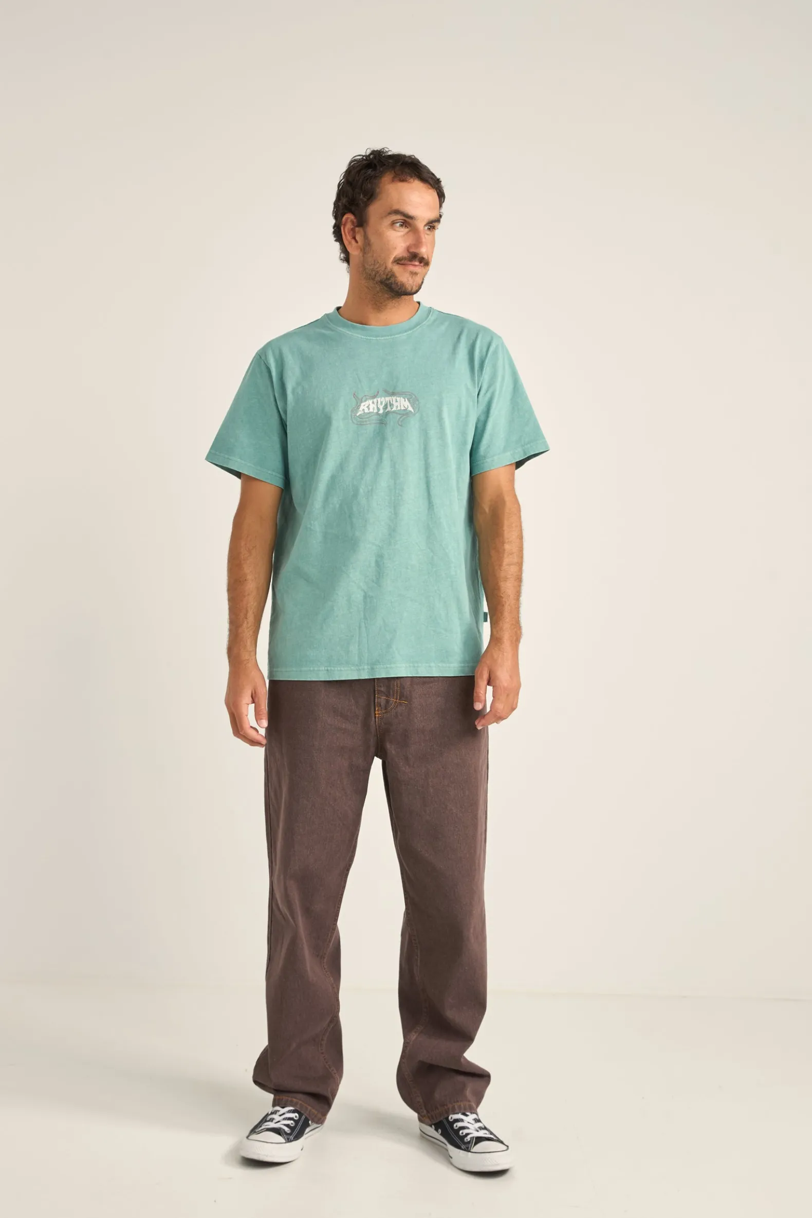 Dos Soles Vintage Ss T-Shirt Green