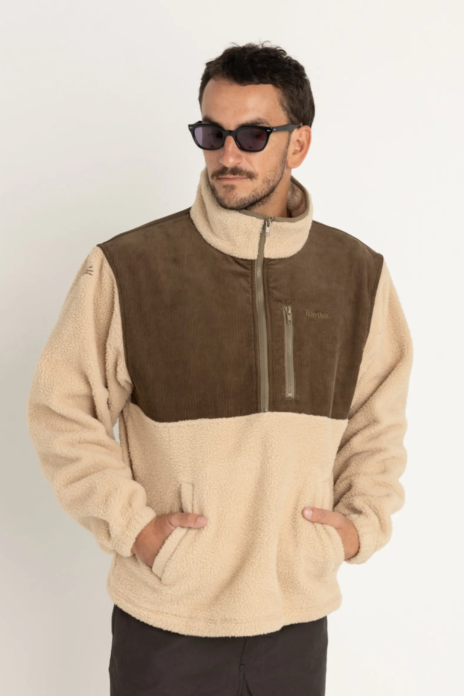 Dune Half Zip Pullover Tobacco