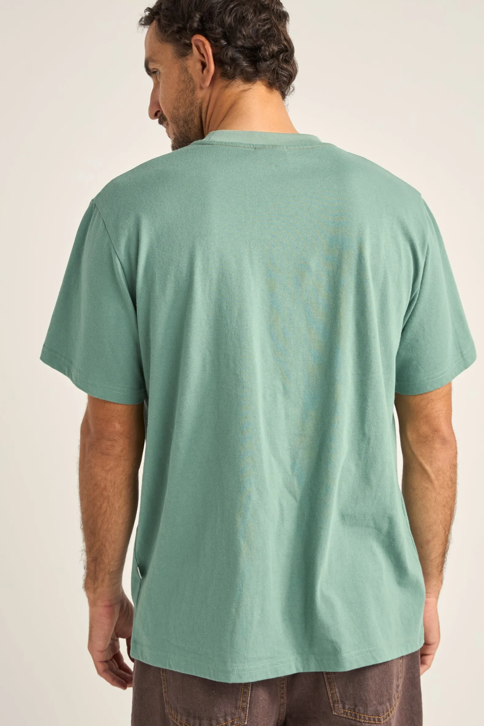 Elliptic Printed Vintage Ss T-Shirt Vintage Green