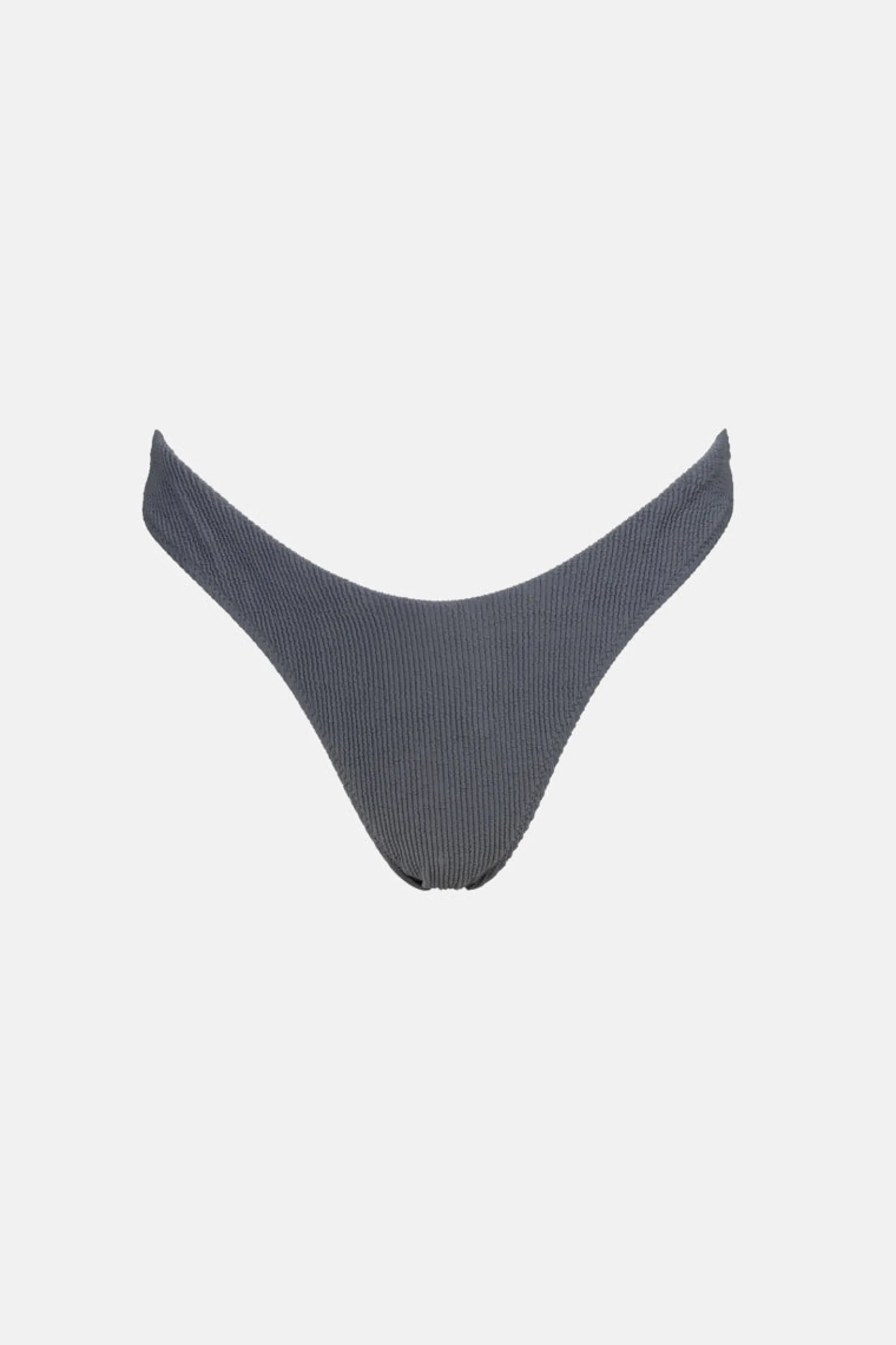 Essential Rib Hi Cut Pant Graphite