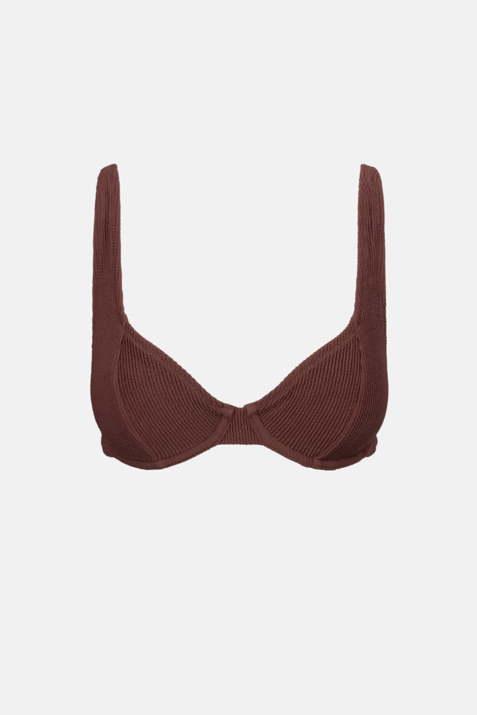 Essential Rib Underwire Top Cafe