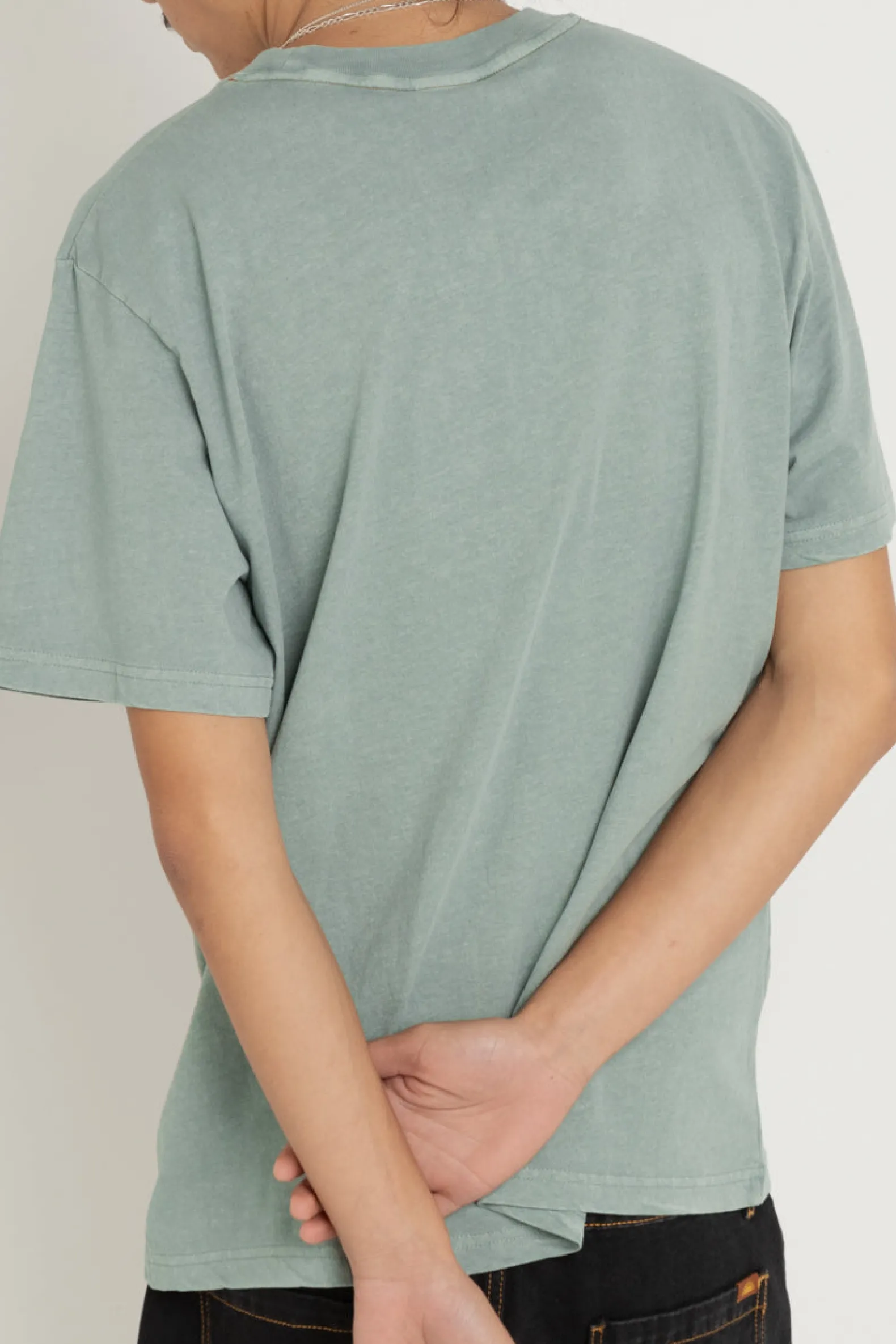 Essential Vintage Ss T-Shirt Teal
