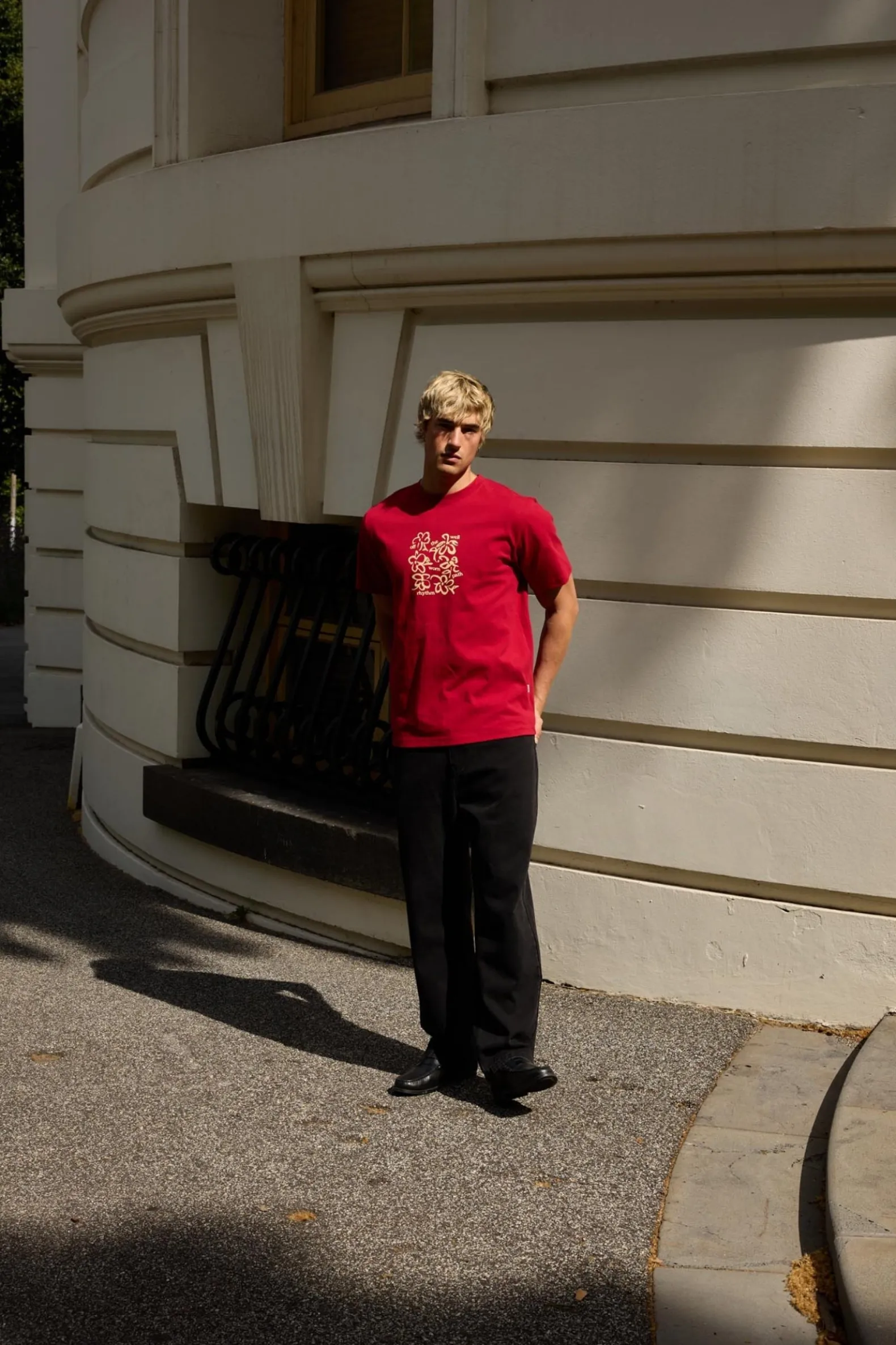 Florist Vintage Ss T-Shirt Merlot