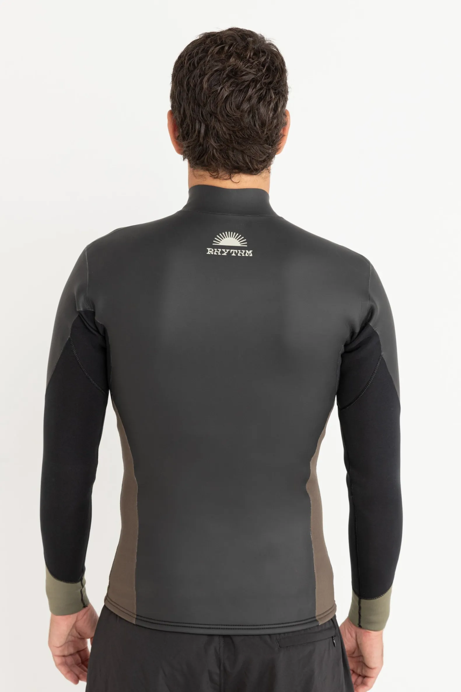 Heritage Front Zipper Jacket Black