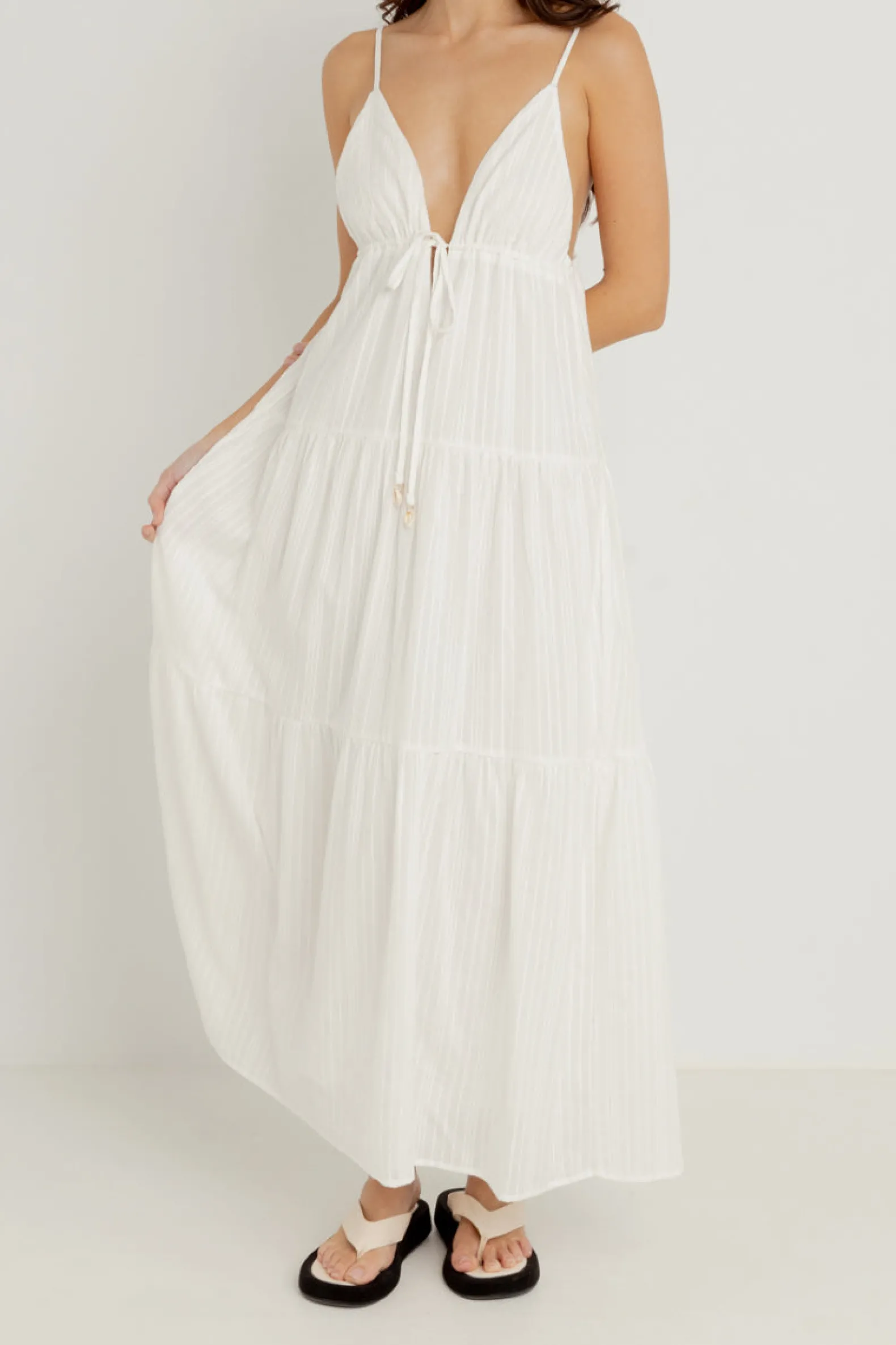 Jaci Maxi Dress White
