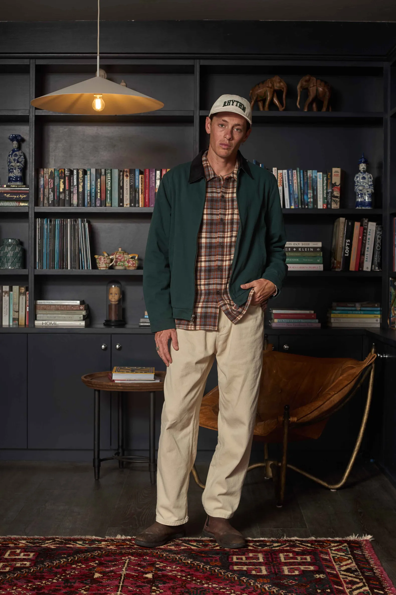 James Jacket Dark Green