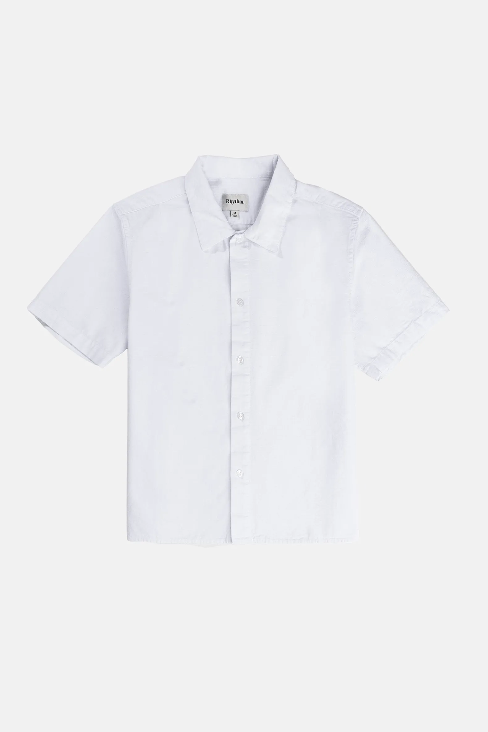 Jesse Pleat Ss Shirt White