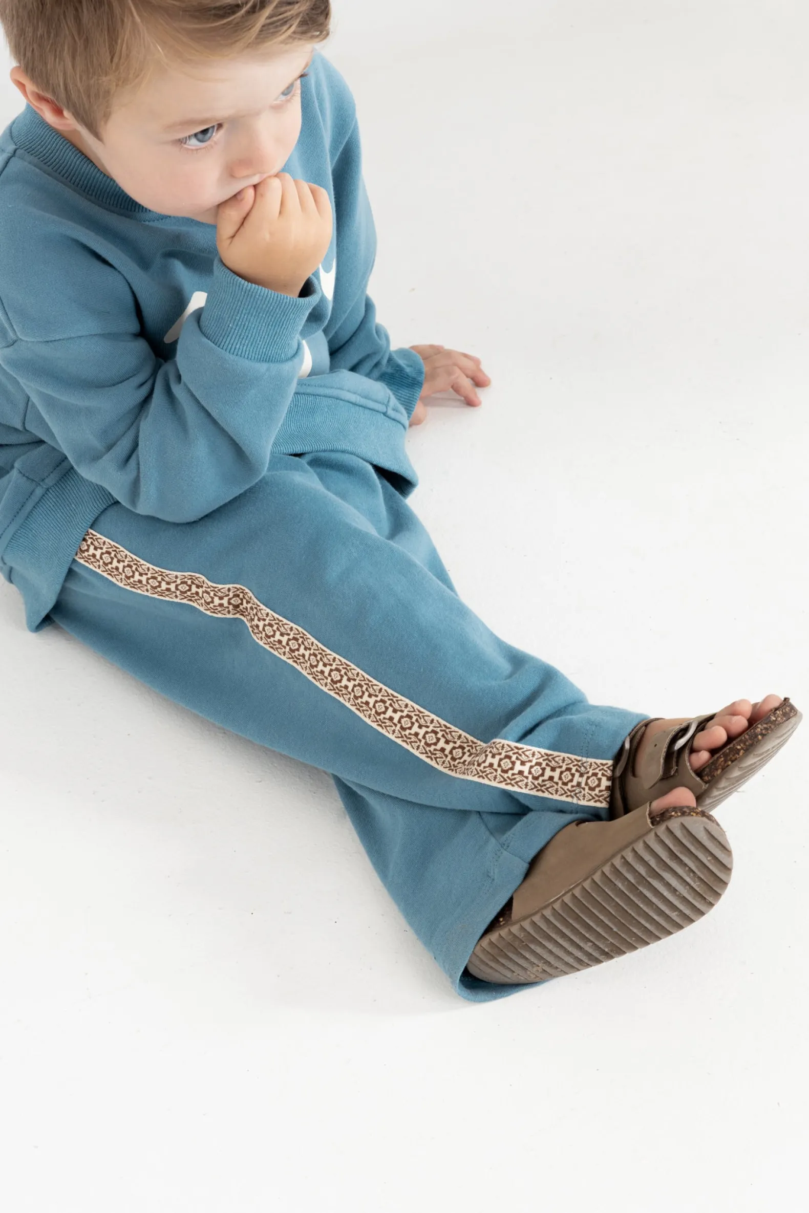 Kids Heritage Pant Blue