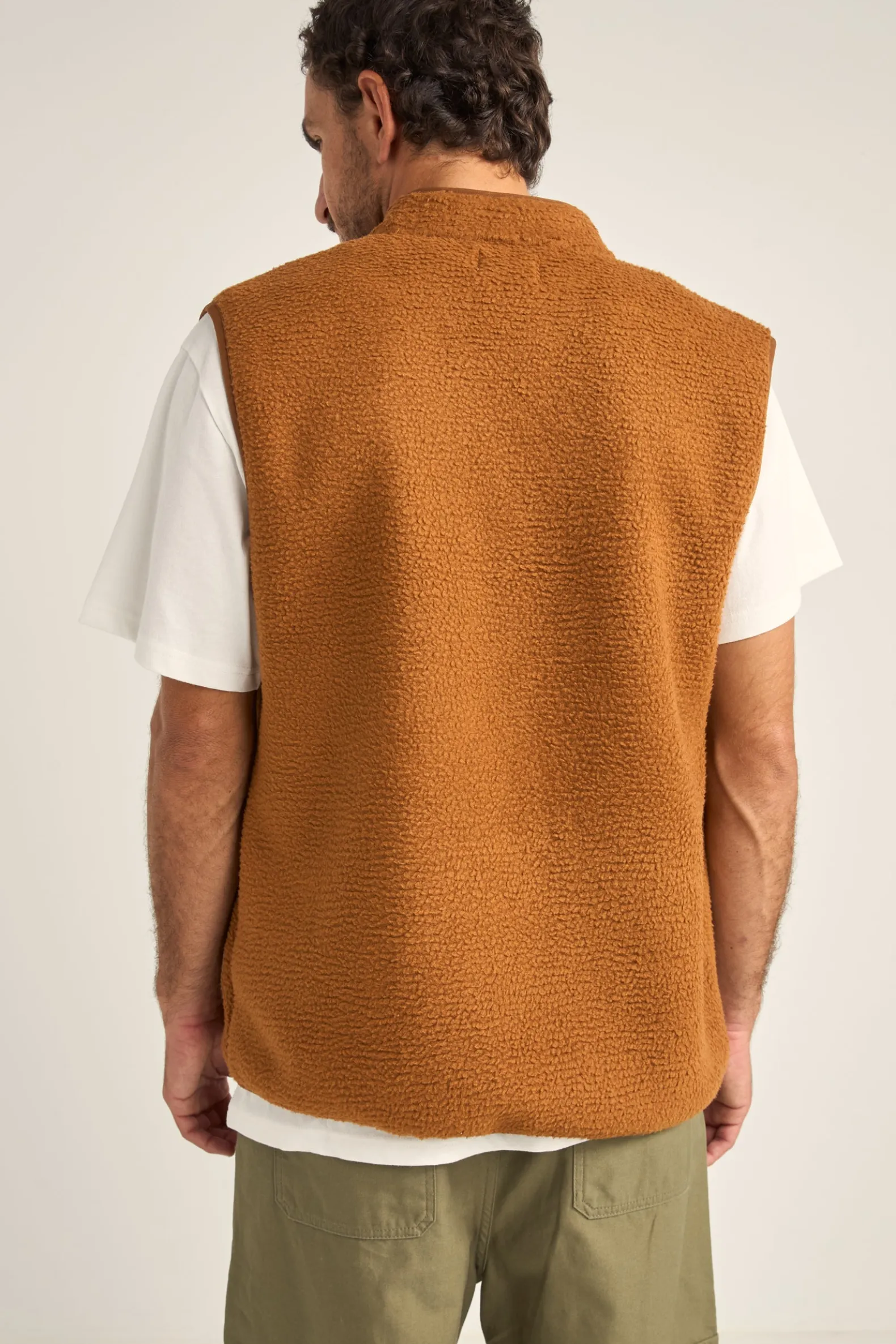 Marco Sherpa Vest Tobacco