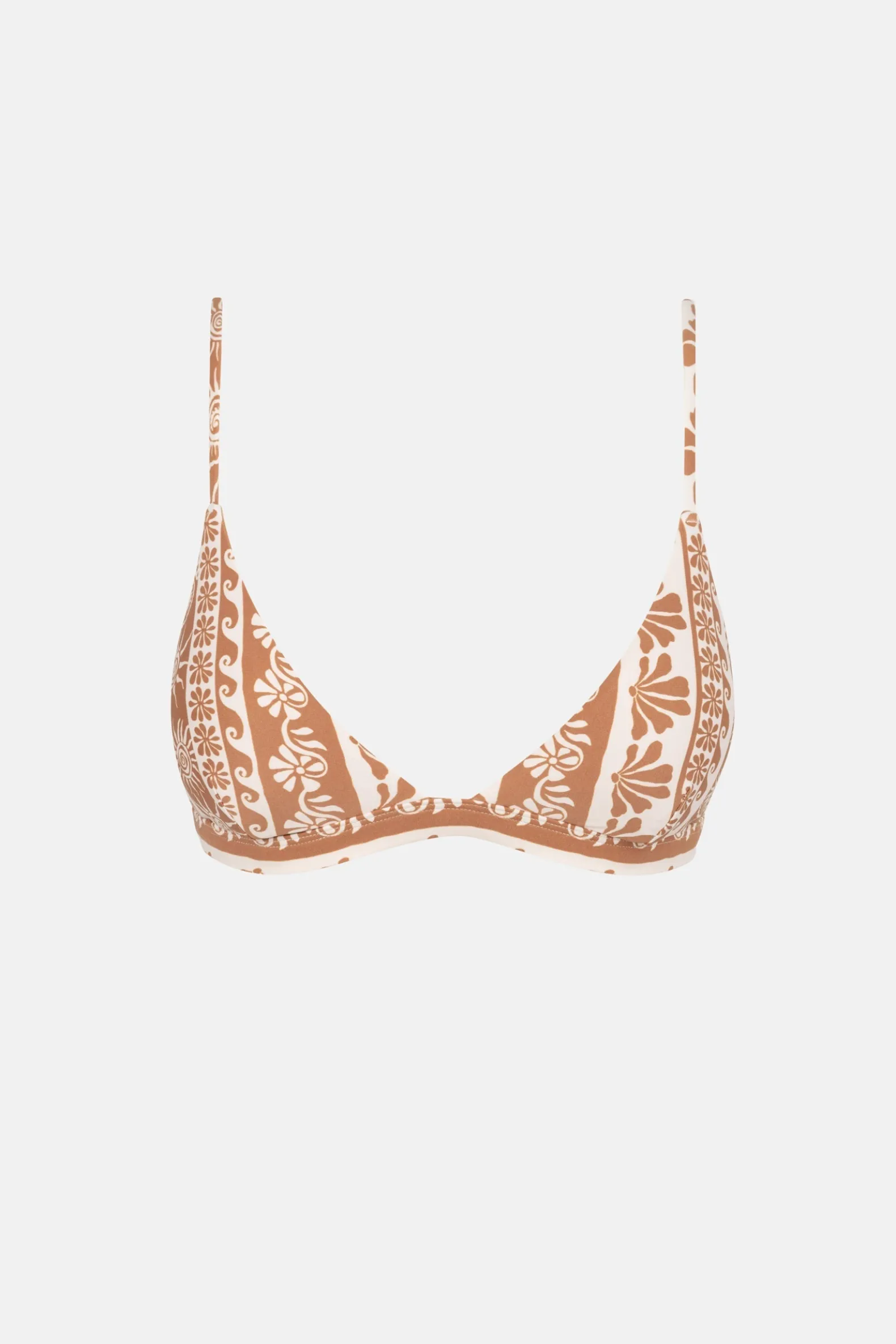 Seafarer Bralette Top Brown