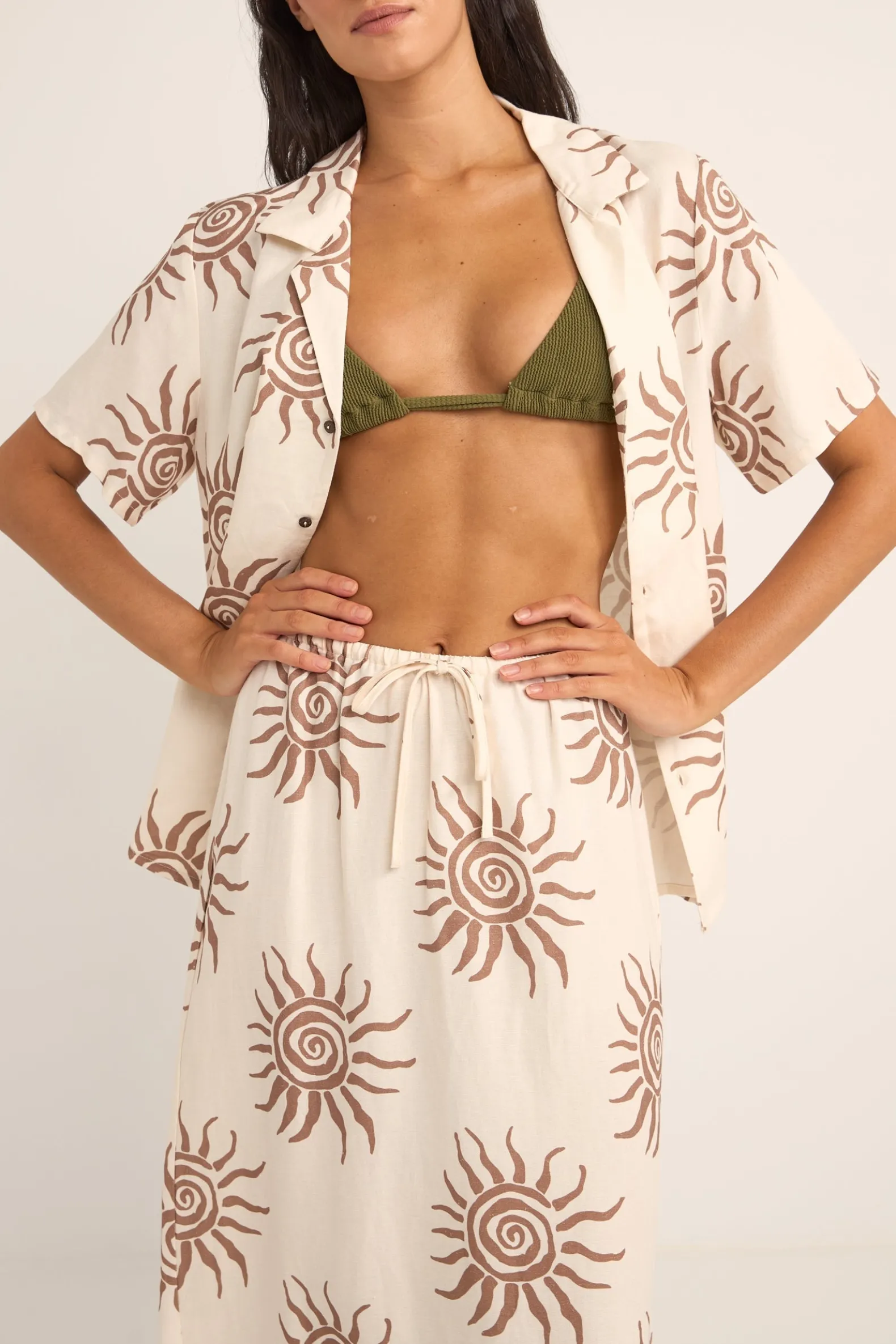 Seafarer Short Sleeve Shirt Brown