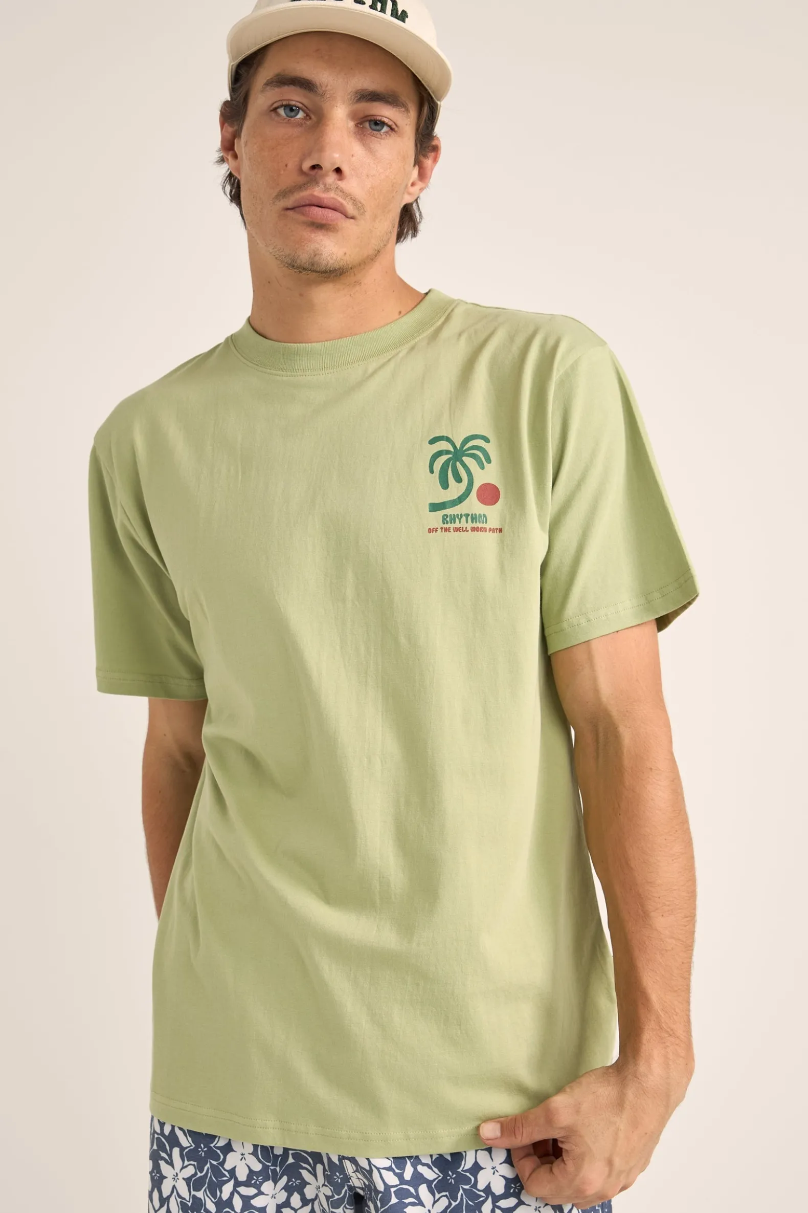 Trees Ss T-Shirt Pistachio