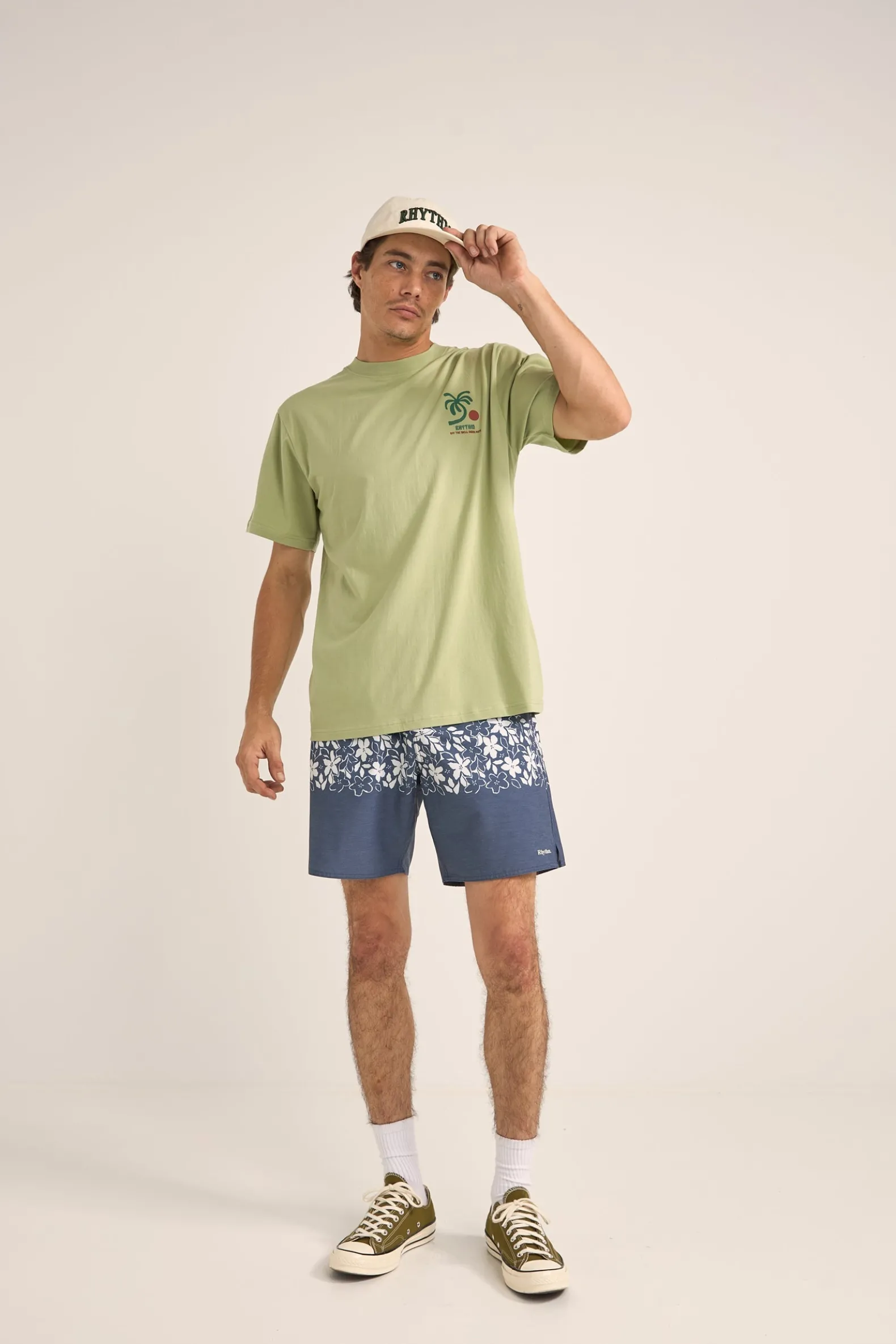 Trees Ss T-Shirt Pistachio
