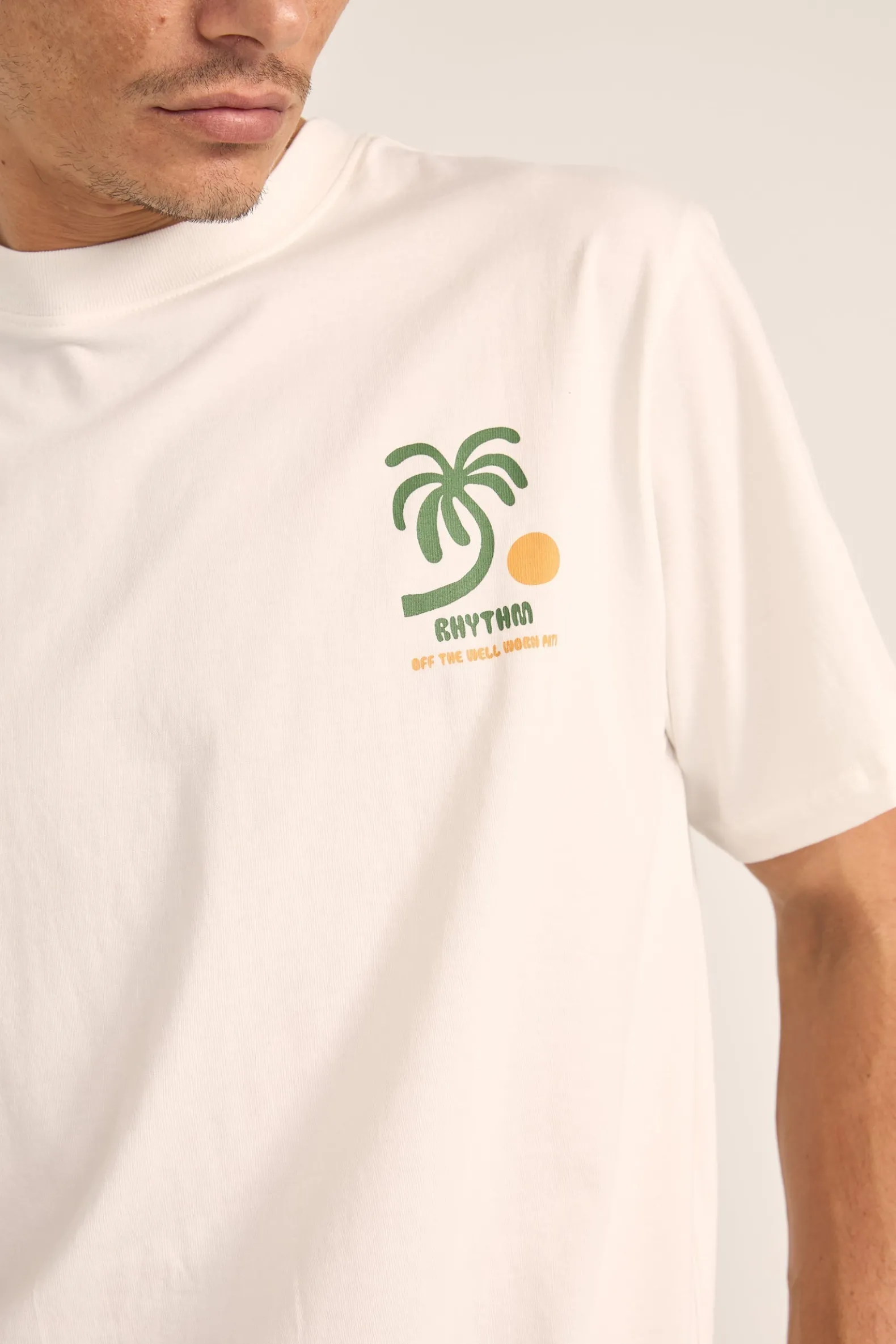 Trees Ss T-Shirt Vintage White