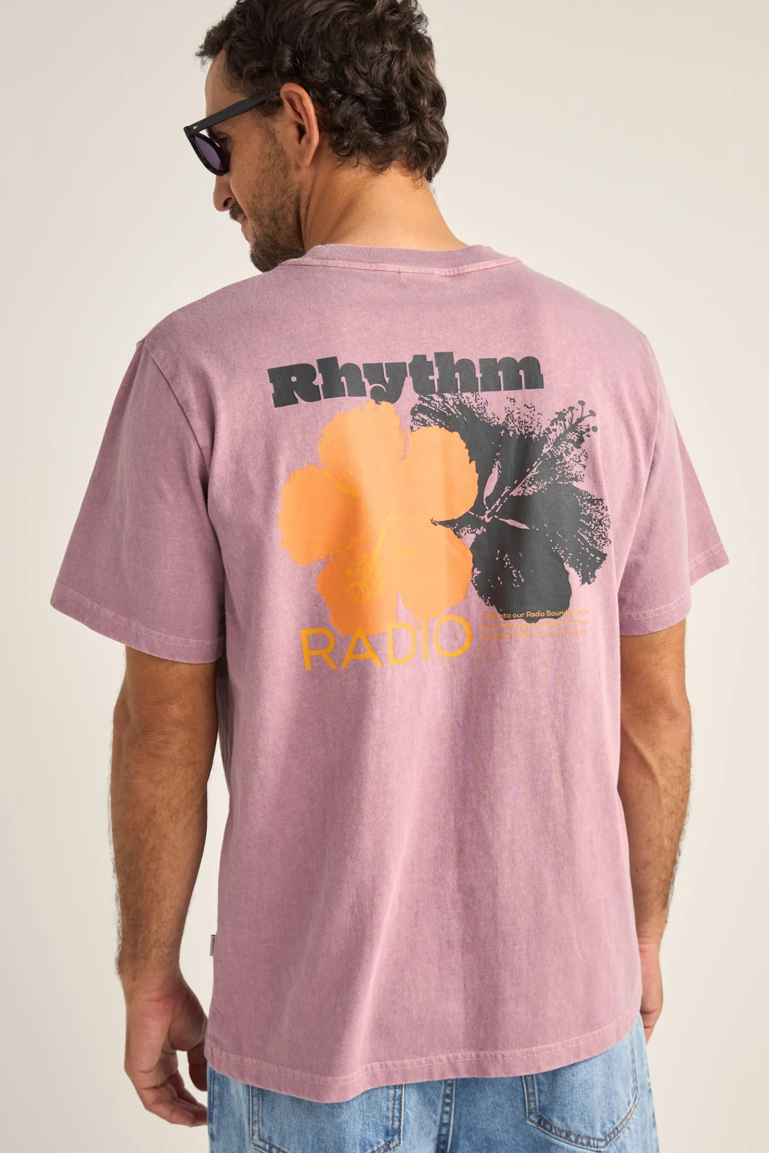 Tropic Radio Vintage Ss T-Shirt Grape