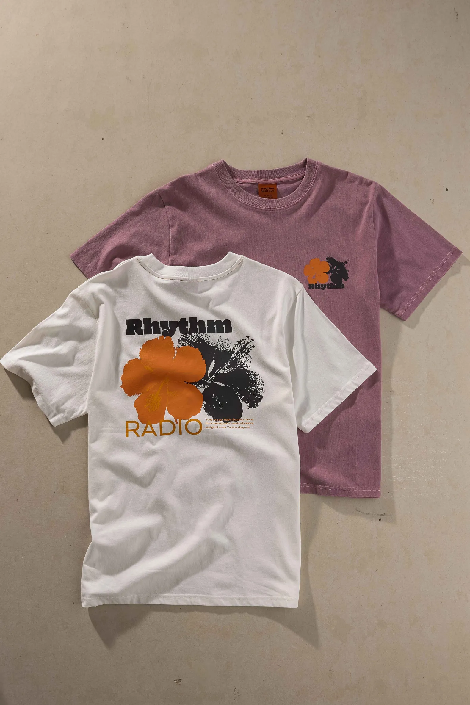 Tropic Radio Vintage Ss T-Shirt White