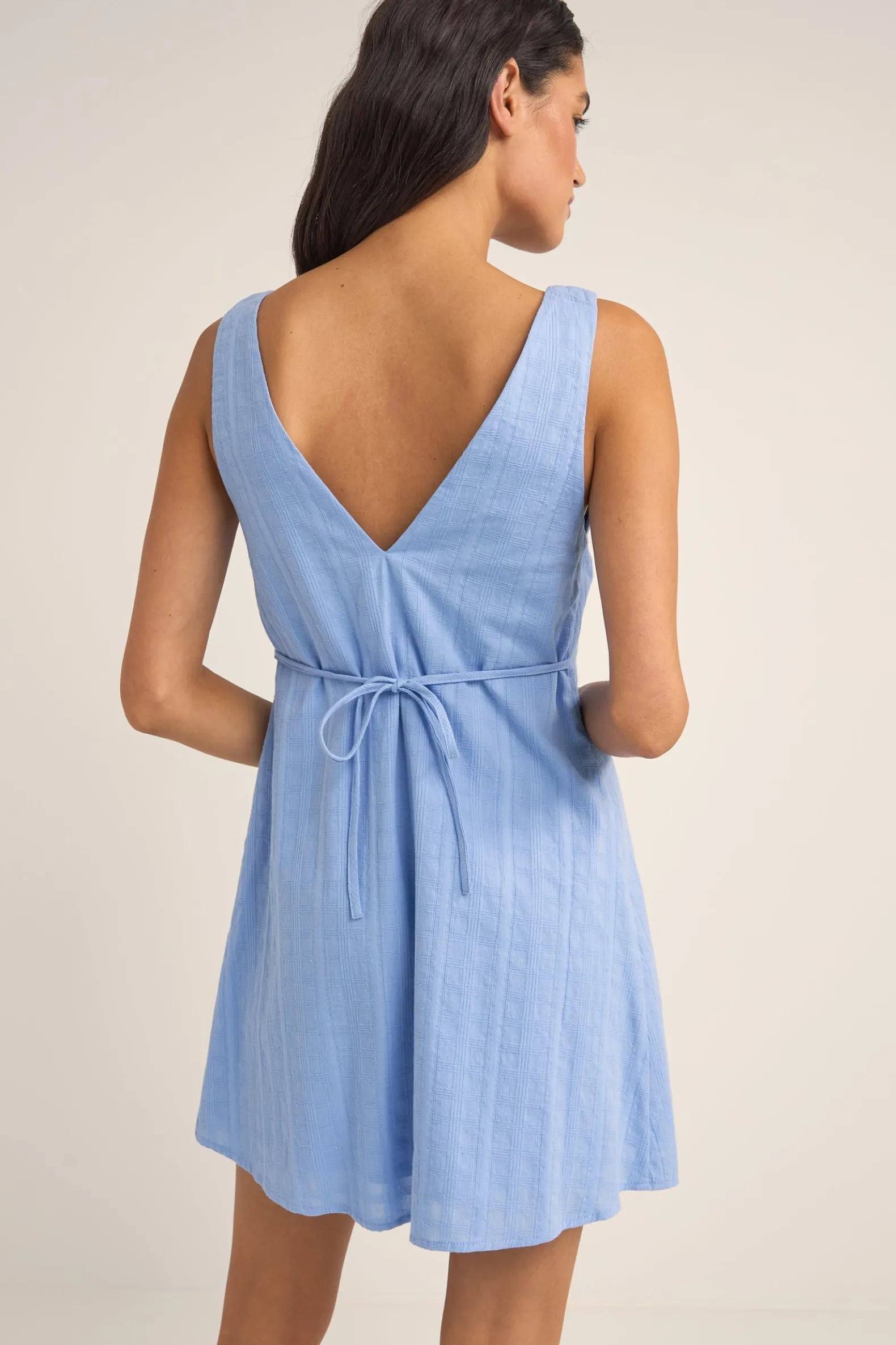 Tyler Mini Dress Cornflower