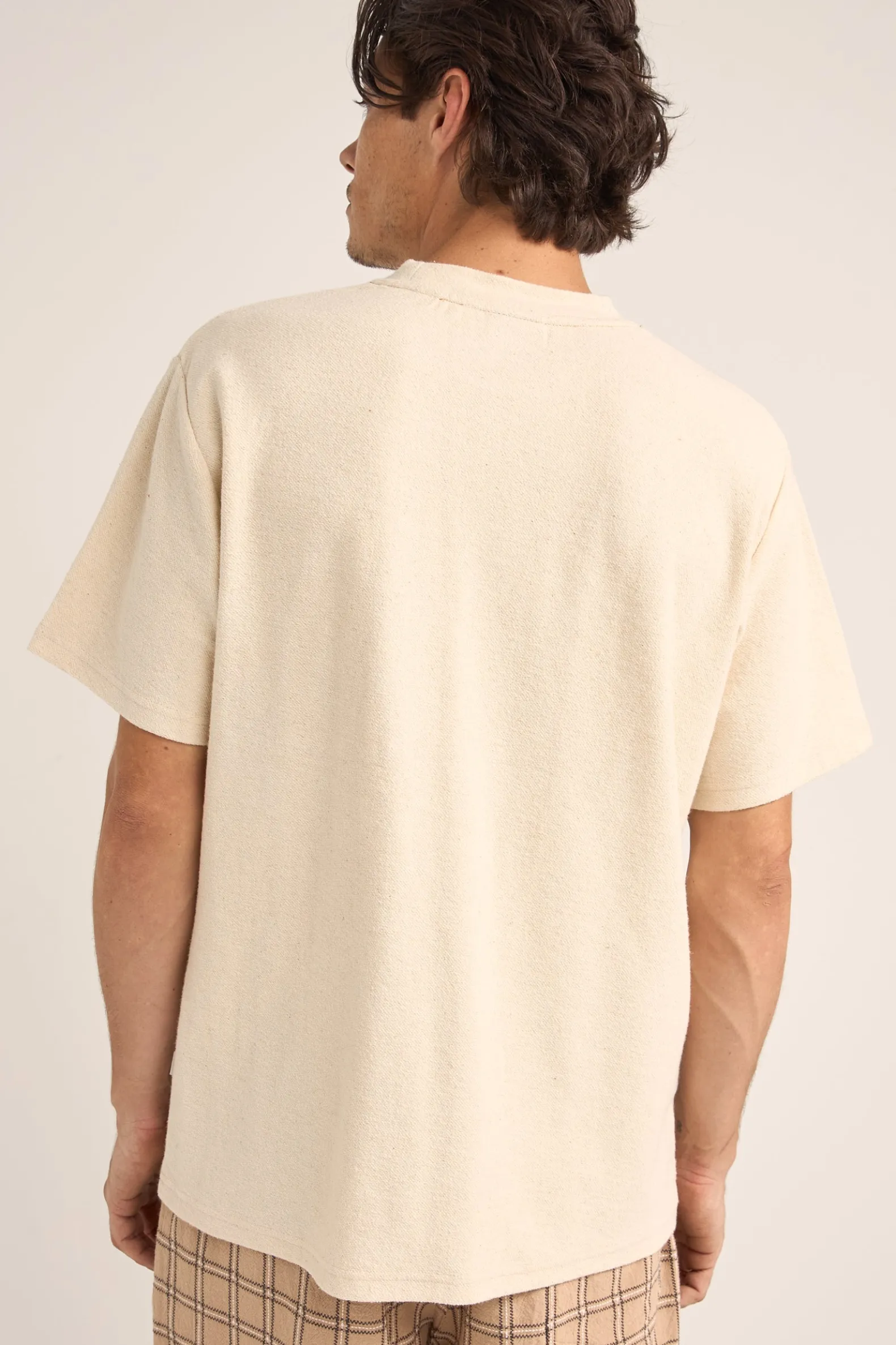 Vintage Terry SS T-Shirt Natural